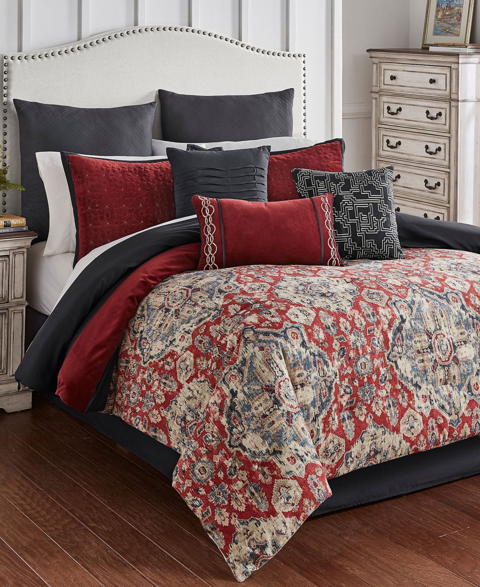 Комплект из 10 предметов Riverbrook Home Sadler Comforter, King