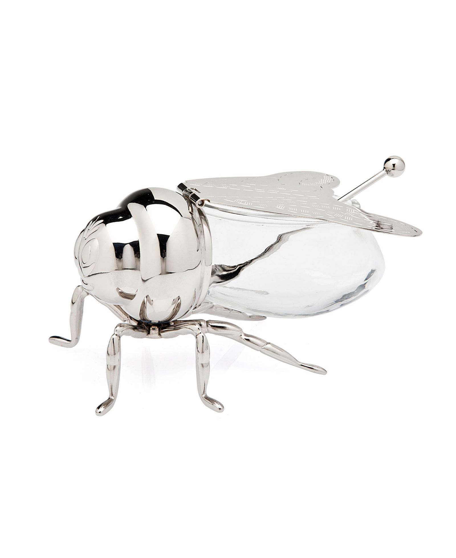 Godinger Bee Honey Jar with Spoon