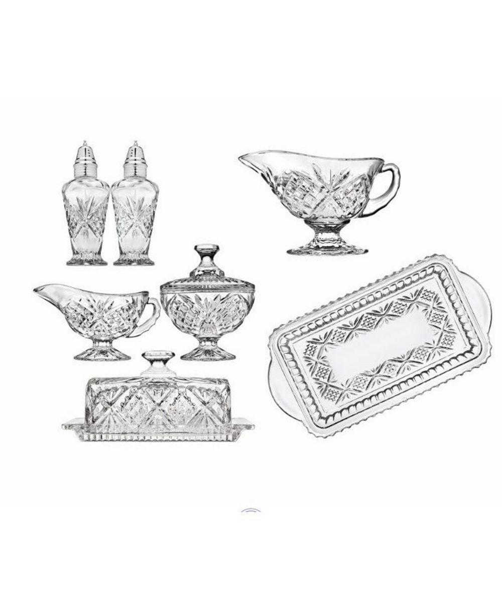 Godinger Dublin Crystal Hostess 6 Piece Set