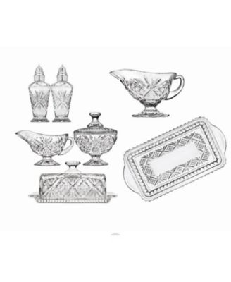 Godinger Dublin Crystal Hostess 6 Piece Set