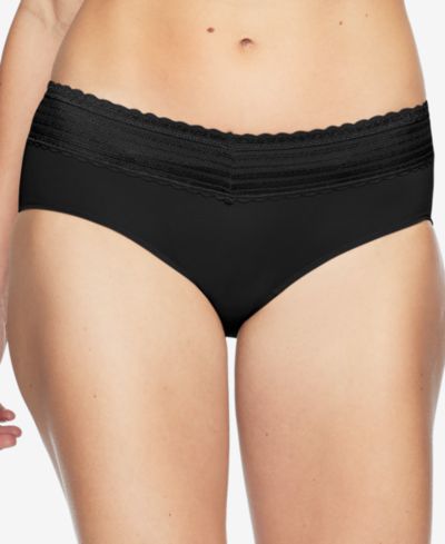 Warner's Women's No Pinching No Problems Lace Hipster Underwear 5609J