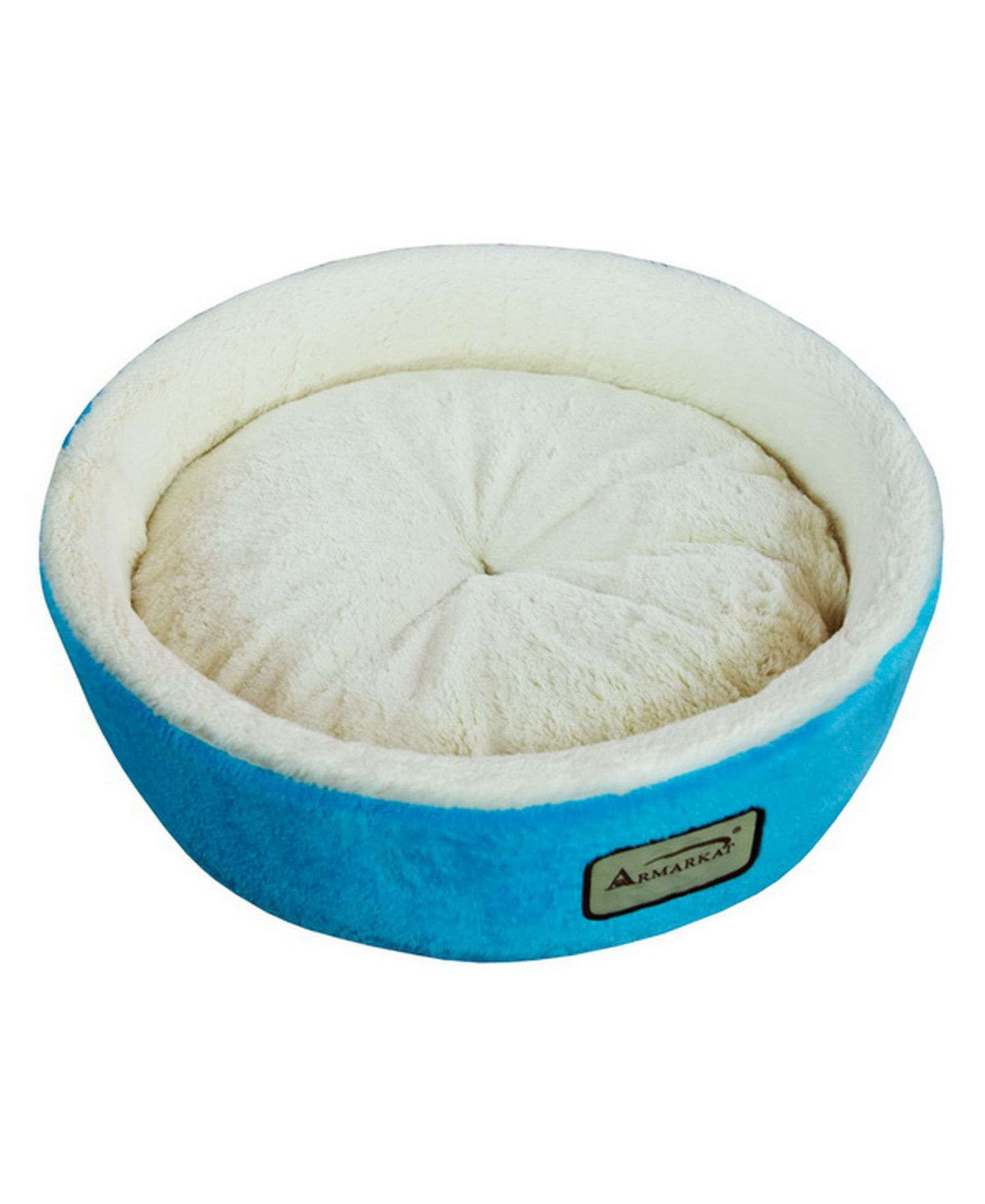 Лежанка для кошек и собак Armarkat 15" Soft Plush Round Dount, Waterproof