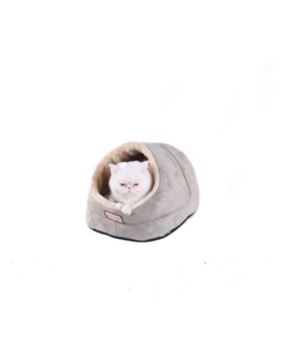 Armarkat уютная лежанка-пещера для кошек из искусственной замши, Sage Green, 18"(L) X 12.5"(W) X 11.5"(H), C18HHL/MH