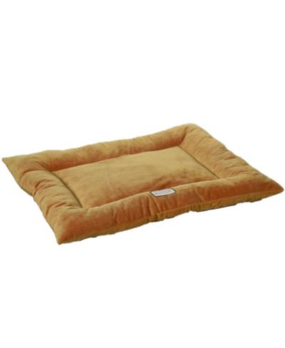 Armarkat M01CZS-M Medium Pet Bed Mat , Dog Crate Soft Pad With Poly Fill Cushion,Earth Brown