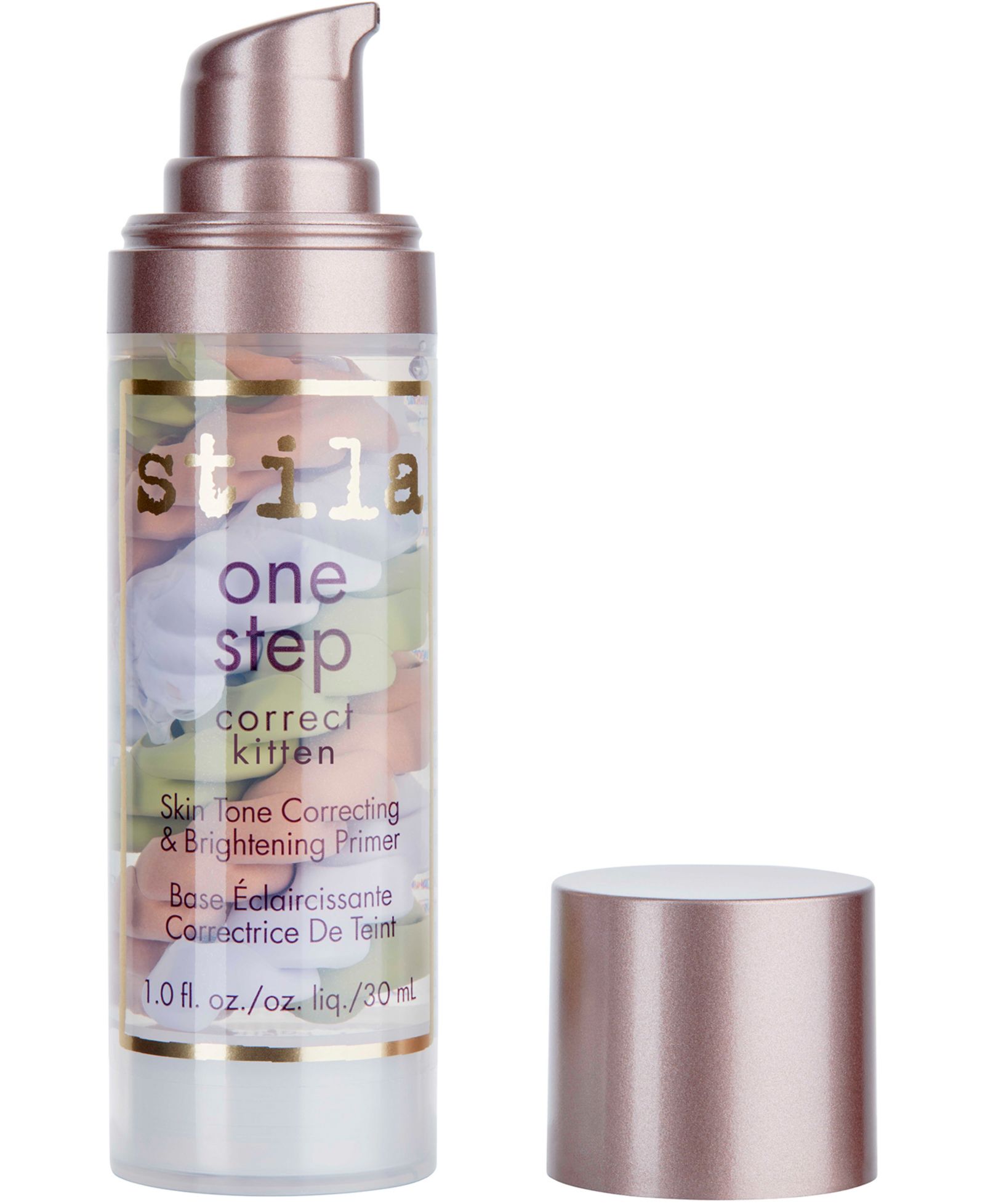 Stila One Step Correct Kitten праймер для сияния и коррекции тона кожи, 1-oz.