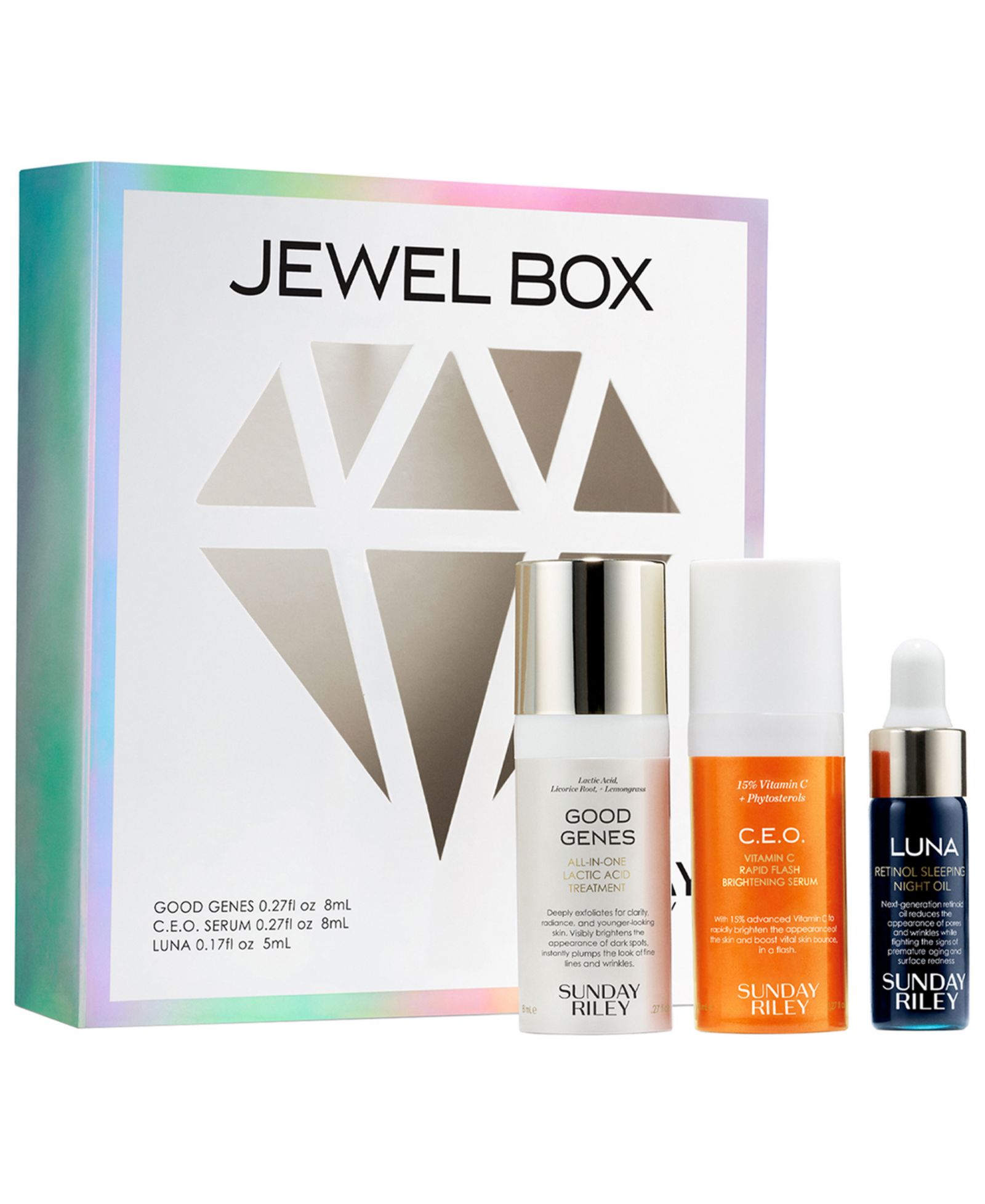Набор Sunday Riley 3-Pc. Jewel Box Set