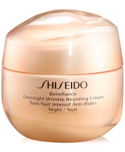 Shiseido Benefiance Overnight Wrinkle Resisting Cream, 1.7 oz.