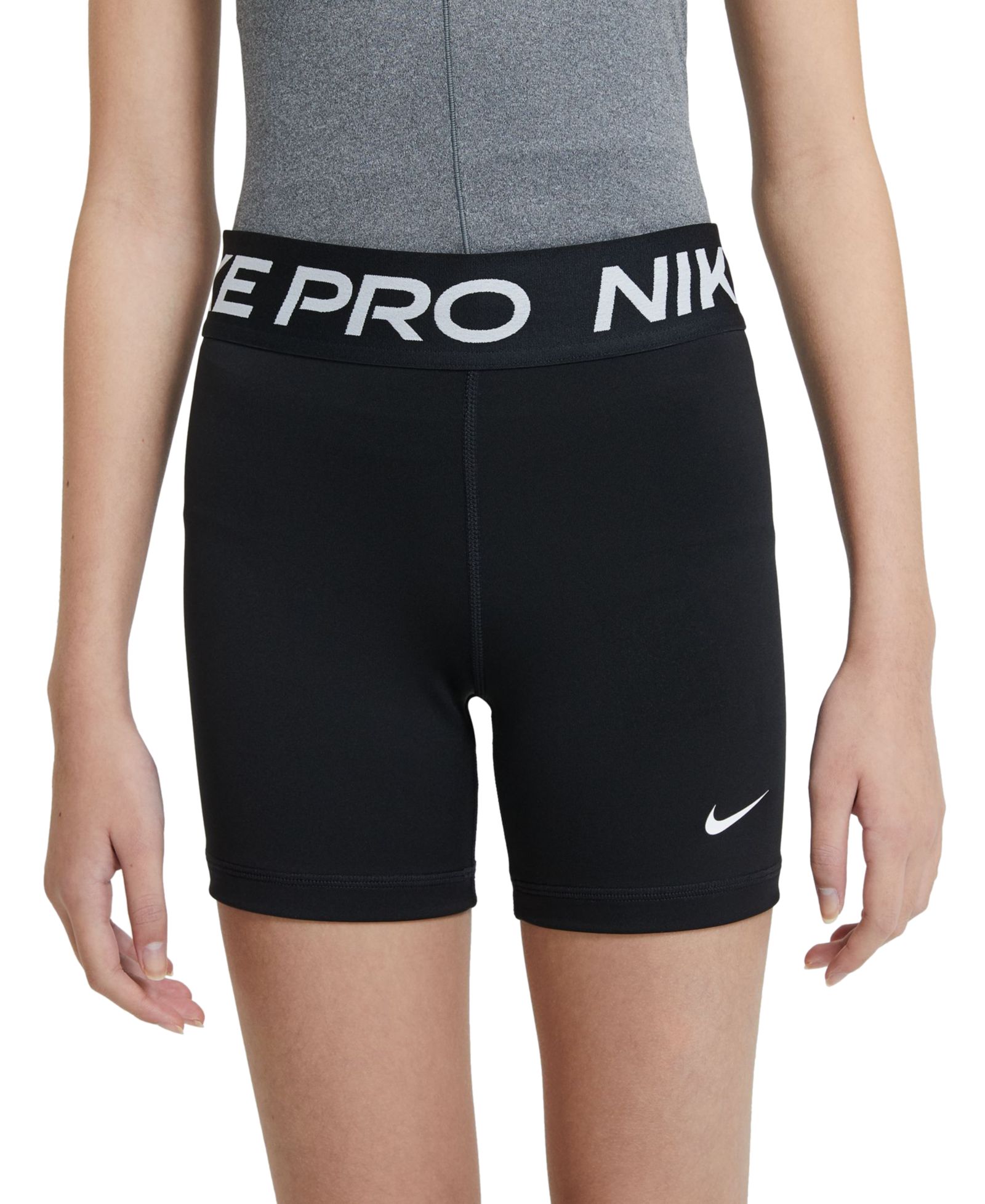Nike Девочки 7-16 Pro Elastic Waist 3" шорты