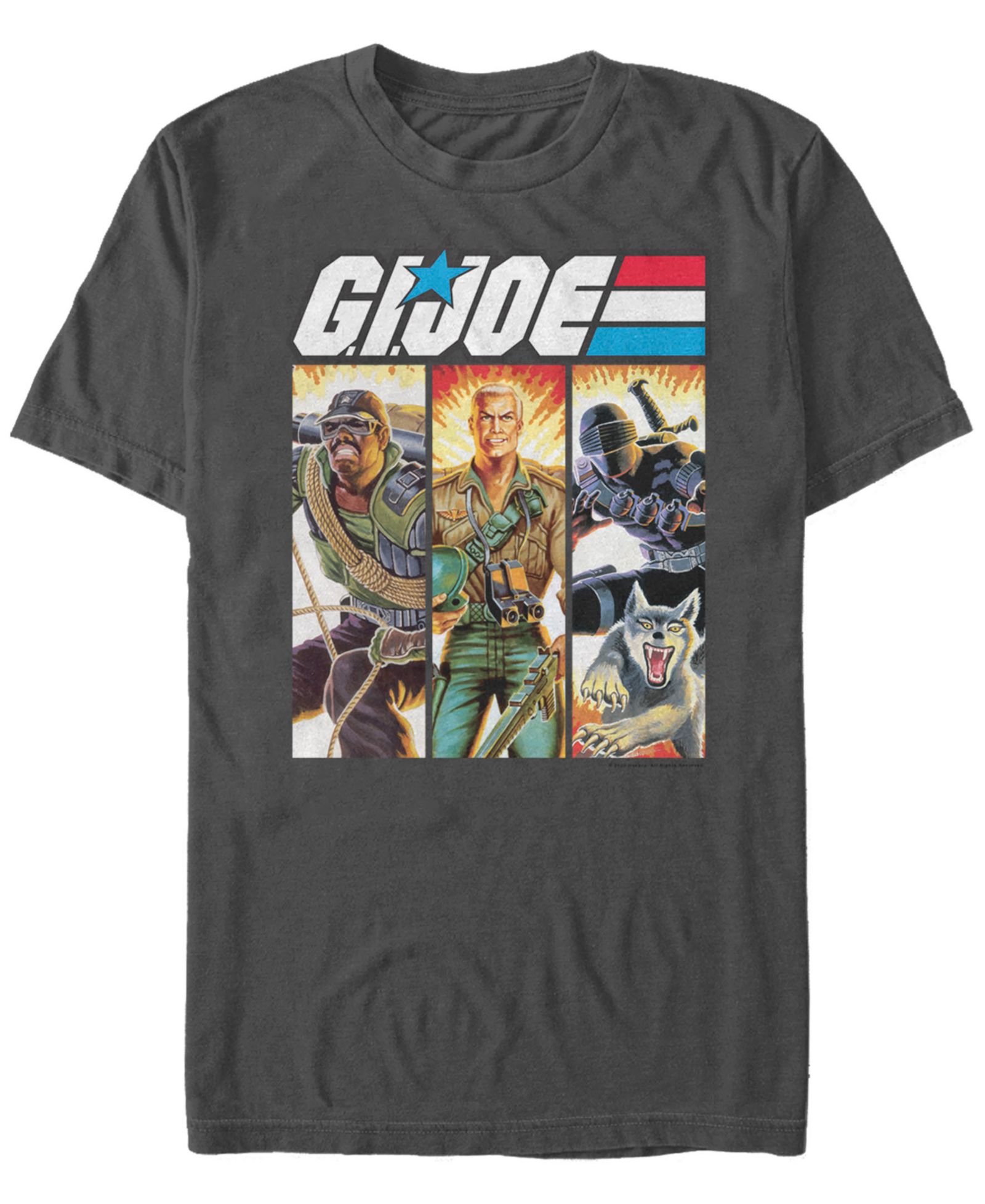 Fifth Sun Мужская футболка G.I.Joe Portrait Panels Short Sleeve