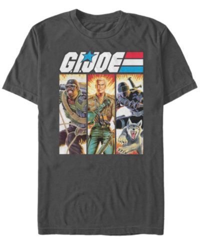 Fifth Sun Men's G.I.Joe Portrait Panels Short Sleeve T-Shirt