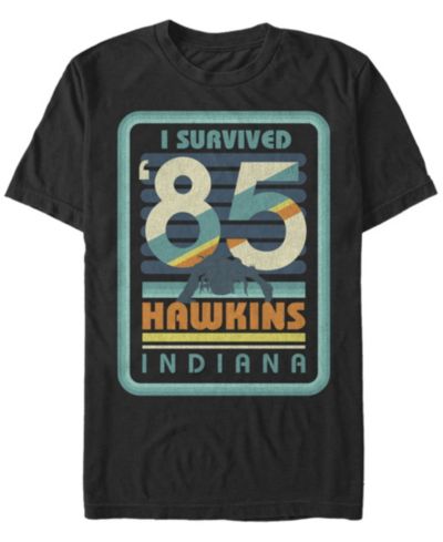 Мужская футболка Fifth Sun Stranger Things I Survived Hawkins Indiana Short Sleeve