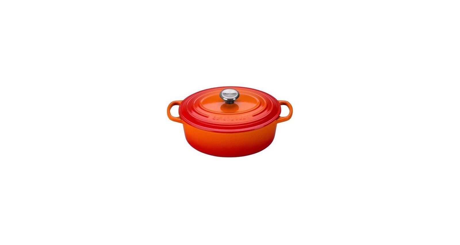 Le Creuset 2.75-Qt. Signature Enameled Cast Iron Oval Dutch Oven