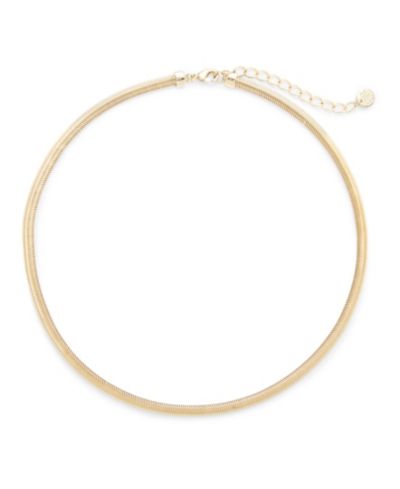 Чокер-ожерелье brook & york 14K Gold Plated Izzy Herringbone