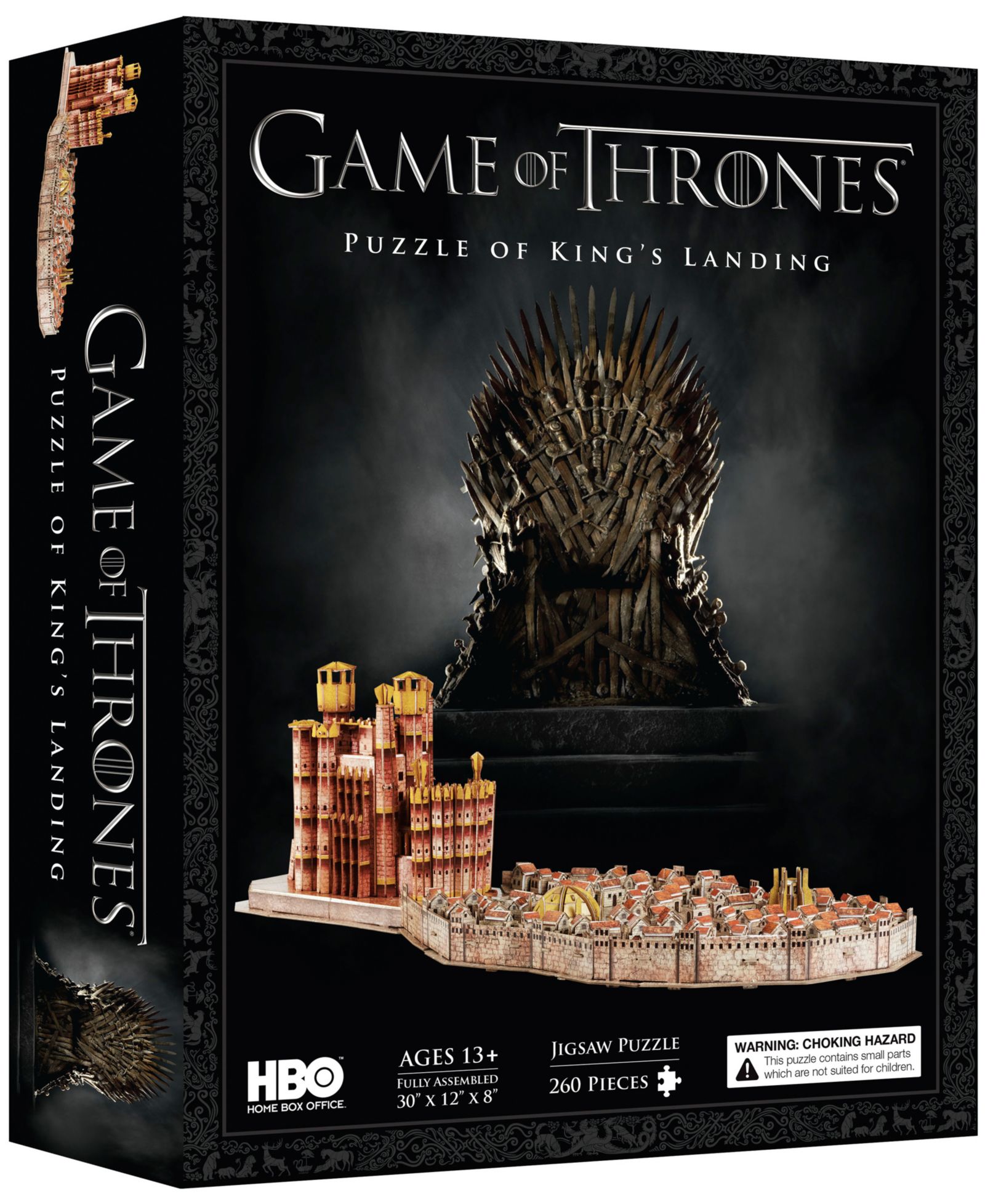 4D Cityscape 3D пазл Game Of Thrones - Kings Landing, 260 деталей