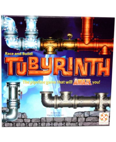 Lifestyle Boardgames Tubyrinth Strategy Family Board Game, Ages 8+