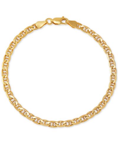 Браслет Giani Bernini Mariner Link Chain 18k Gold-Plated Sterling Silver или Sterling Silver