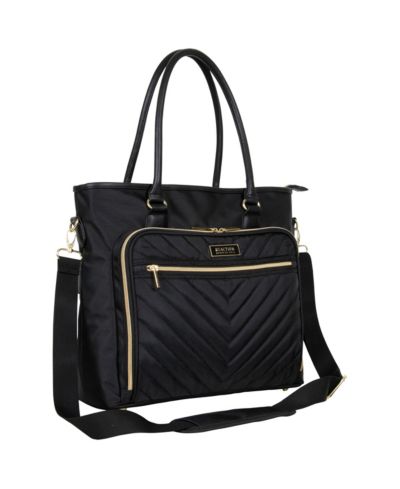 Деловая сумка-тоут для ноутбука и планшета Kenneth Cole Reaction Chelsea Chevron 15"