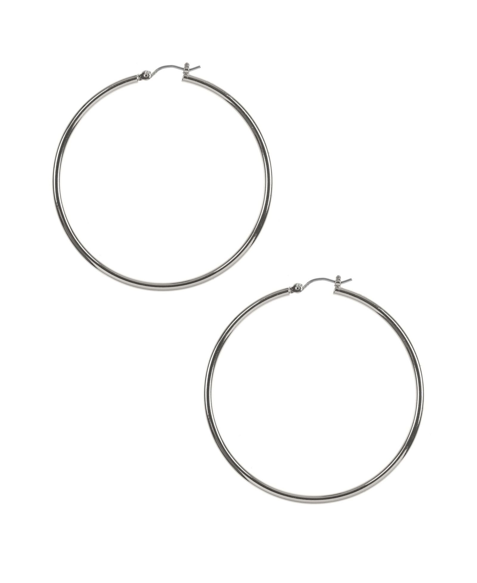 Nine West серьги Large Hoop Earring