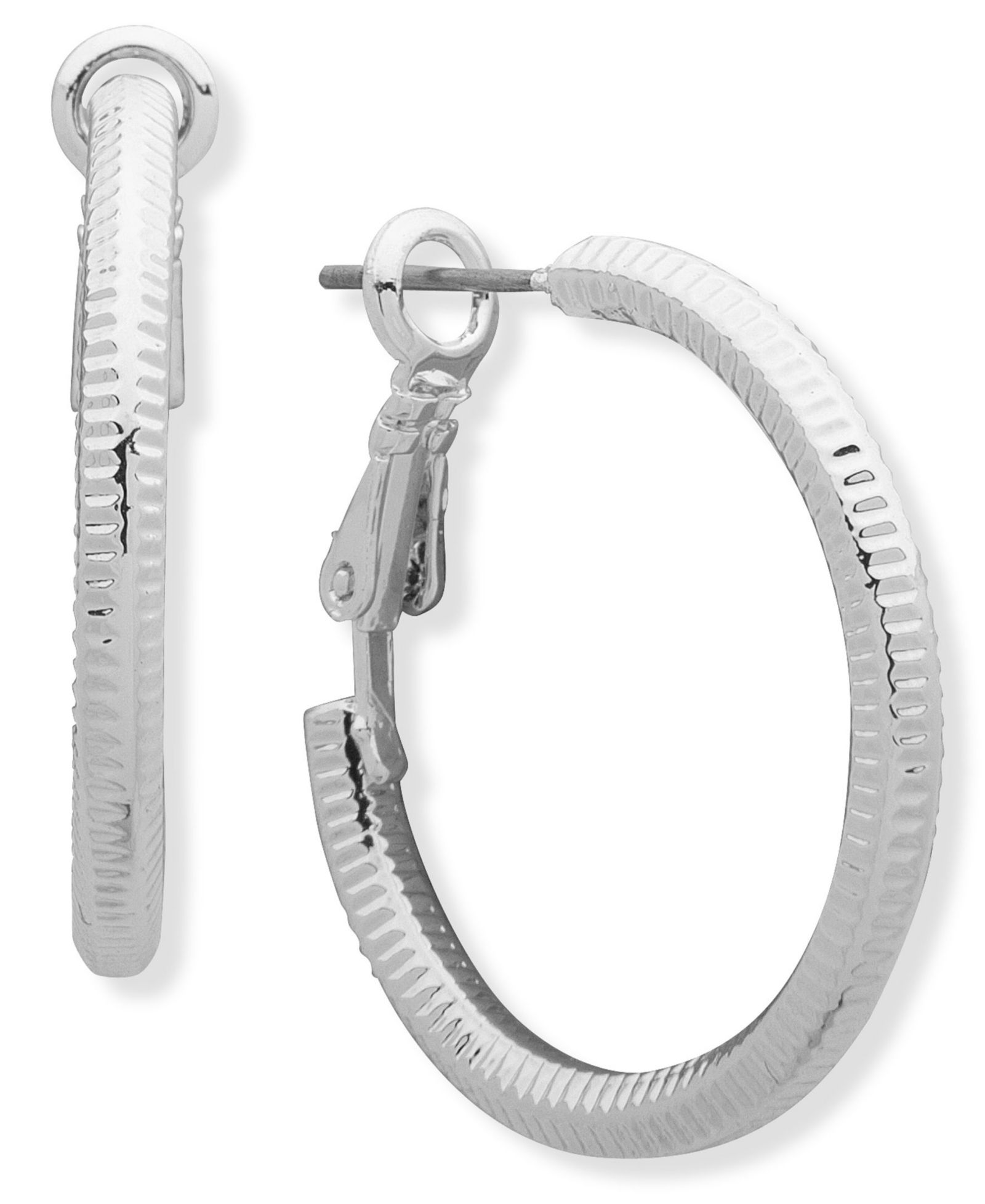 Серьги-кольца Nine West Hoop Earring