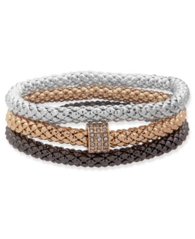 Набор браслетов Nine West Boxed Stretch, 3 шт.