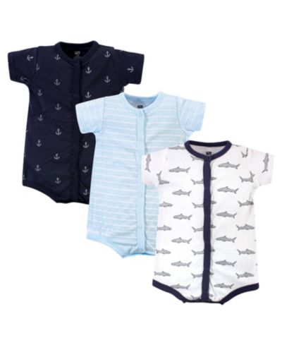 Hudson Baby Baby Boys Hudson Soft Cotton Jumpsuits