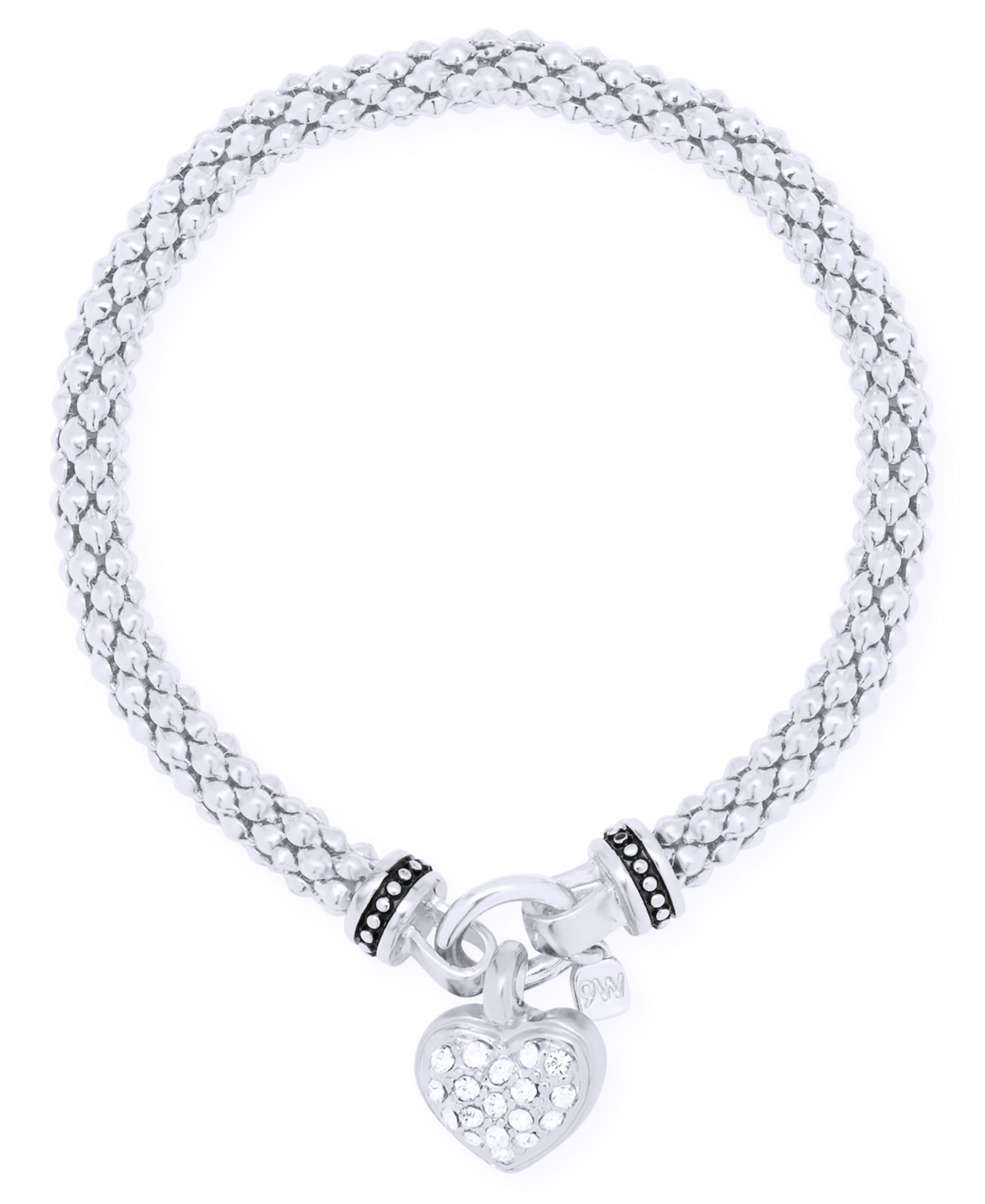 Nine West Boxed Heart Stretch Bracelet
