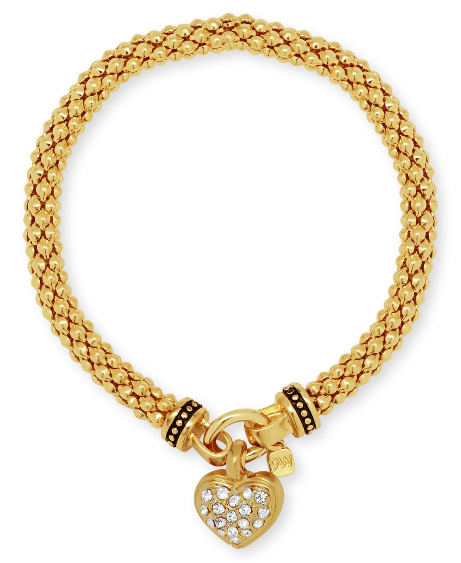 Браслет Nine West Boxed Heart Stretch