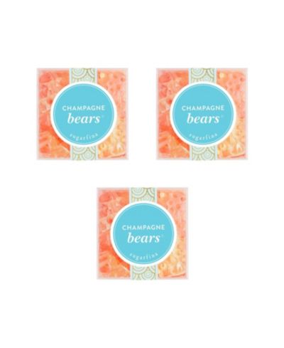 Sugarfina Champagne Bears набор маленьких кубиков, 3 шт.