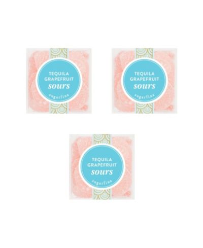 Набор конфет Sugarfina Tequila Grapefruit Sours - Small Cube Kit (Pack of 3)