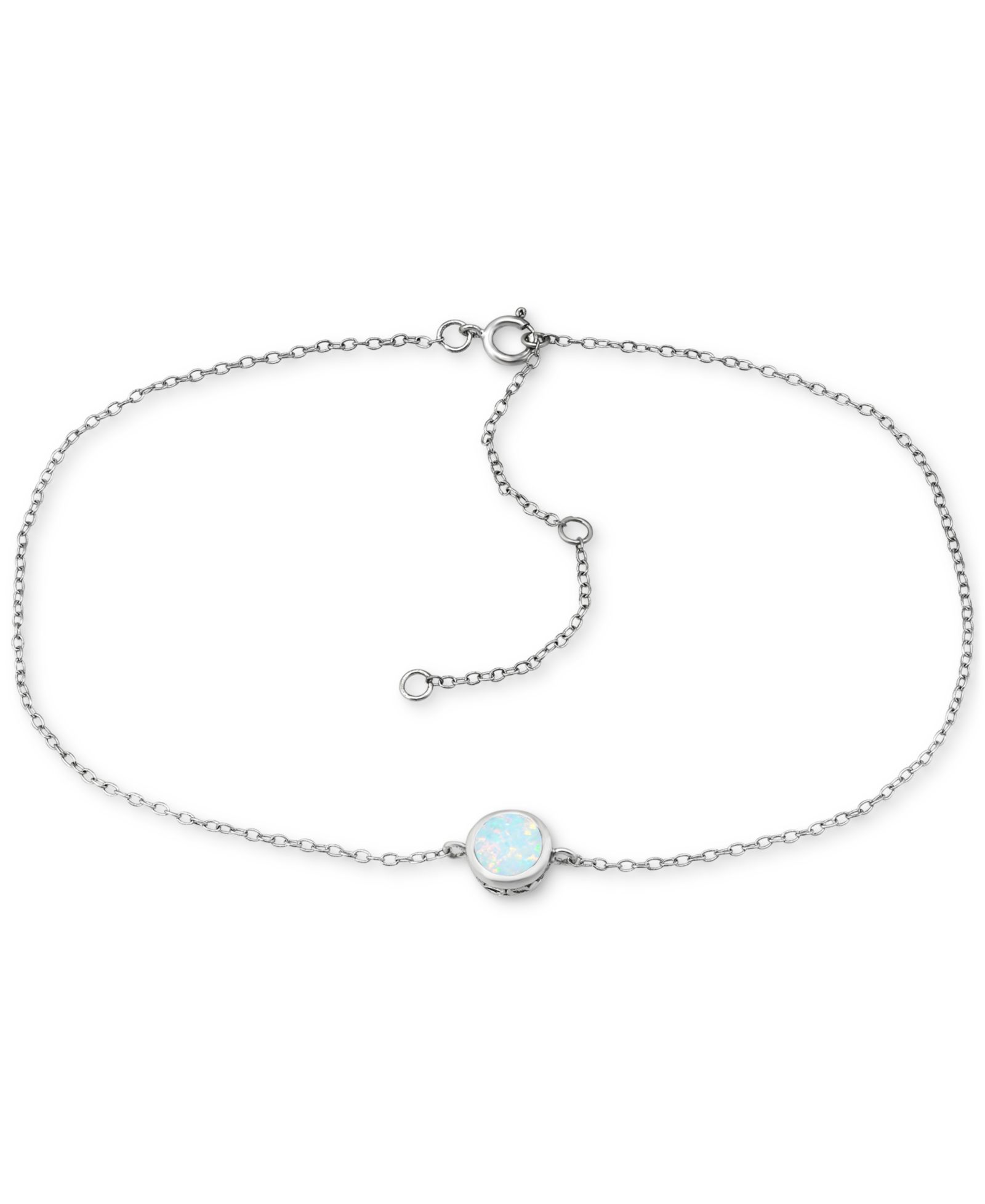 Браслет Giani Bernini Lab-Grown Opal Ankle
