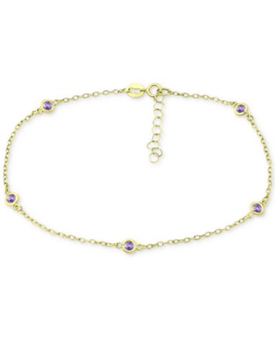 PURPLE GOLD OVER SILVER