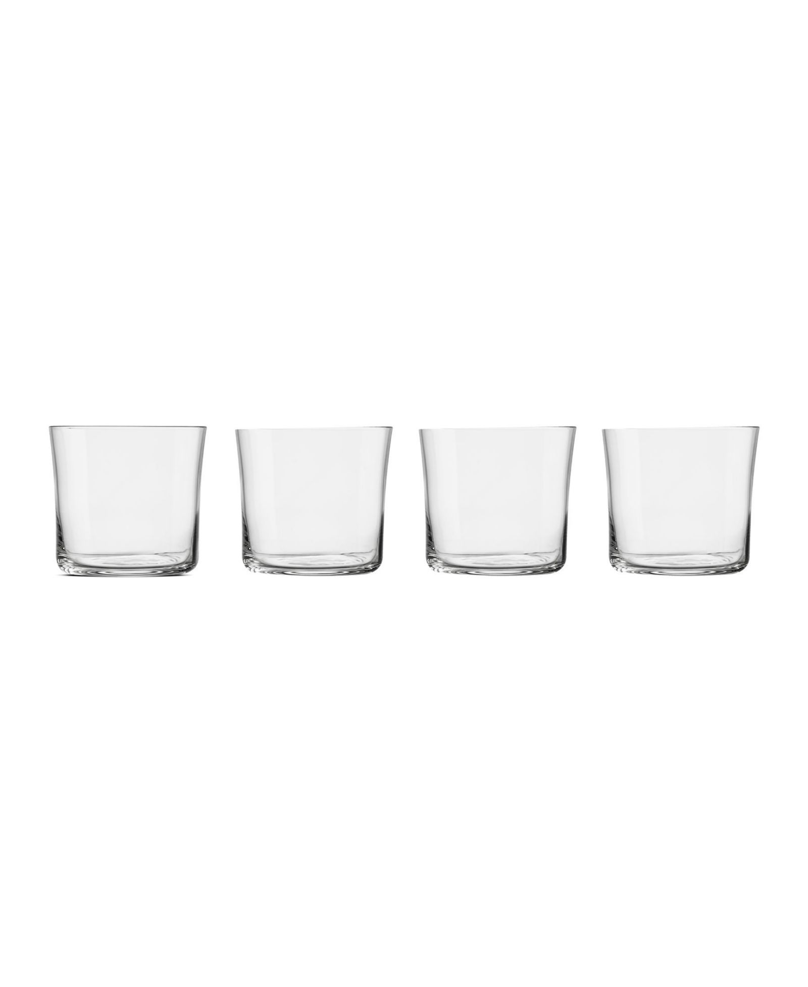 Nude Glass Набор стаканов Savage Low Ball, 4 шт., прозрачное стекло