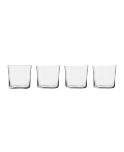 Nude Glass Savage Low Ball Glasses, Set of 4