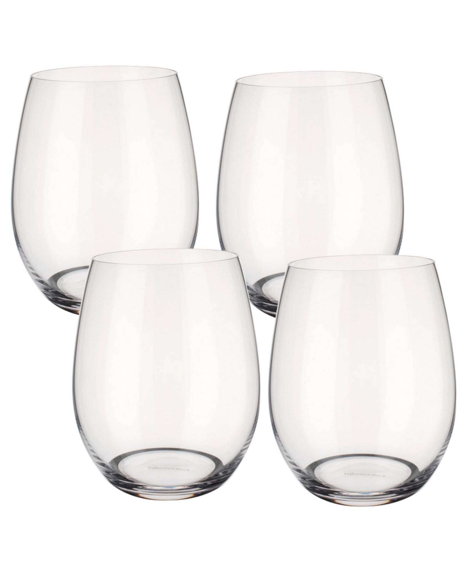 Набор бокалов Villeroy & Boch Entrée Double Old Fashioned or White Wine Stemless, Set of 4