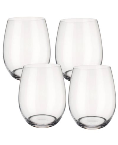 Набор бокалов Villeroy & Boch Entrée Double Old Fashioned or White Wine Stemless, Set of 4