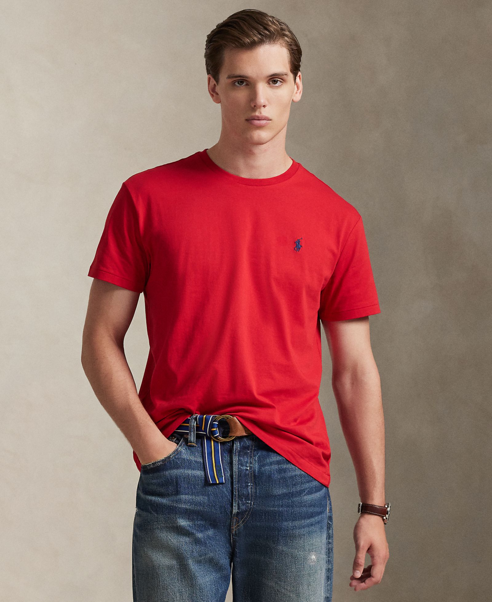 Polo Ralph Lauren Men's Embroidered Pony Classic-Fit T-Shirt