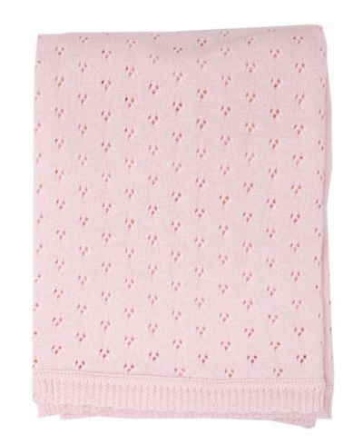 Baby Mode Signature Baby Boys and Girls Pointelle Layette Blanket