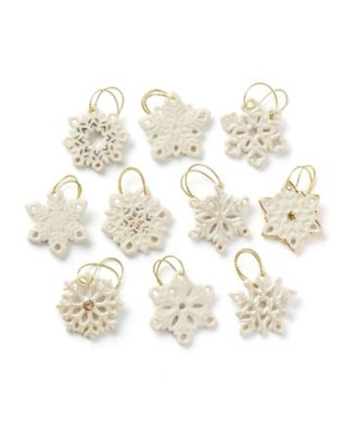Lenox набор украшений Snowflake, 10 шт.