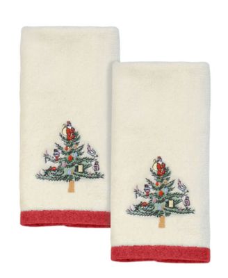 Полотенца для рук Spode Christmas Trees, 11" x 18" (2 шт.)