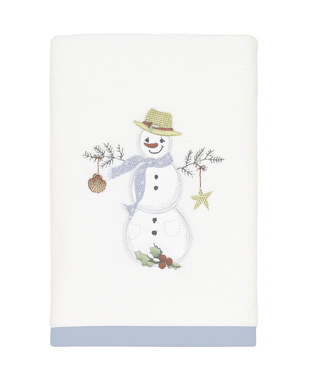 Avanti Coastal Snowman хлопковое полотенце для рук, 16" x 30"
