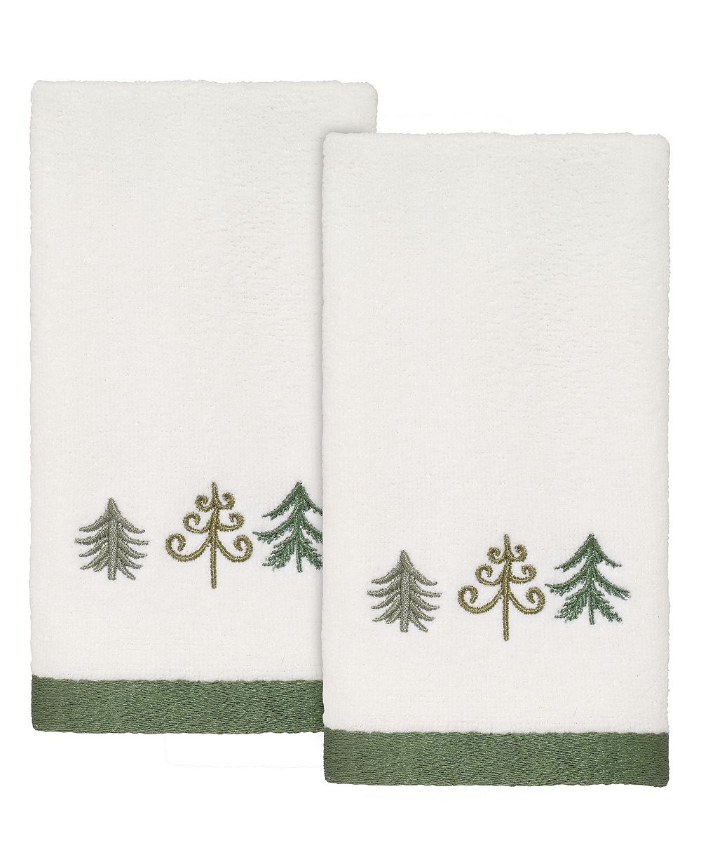 Набор полотенец Avanti Christmas Trees Holiday Cotton 2-Pc. 11" x 16"