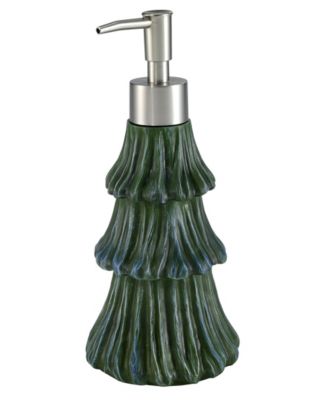 Avanti Christmas Trees Holiday Resin Soap/Lotion Dispenser