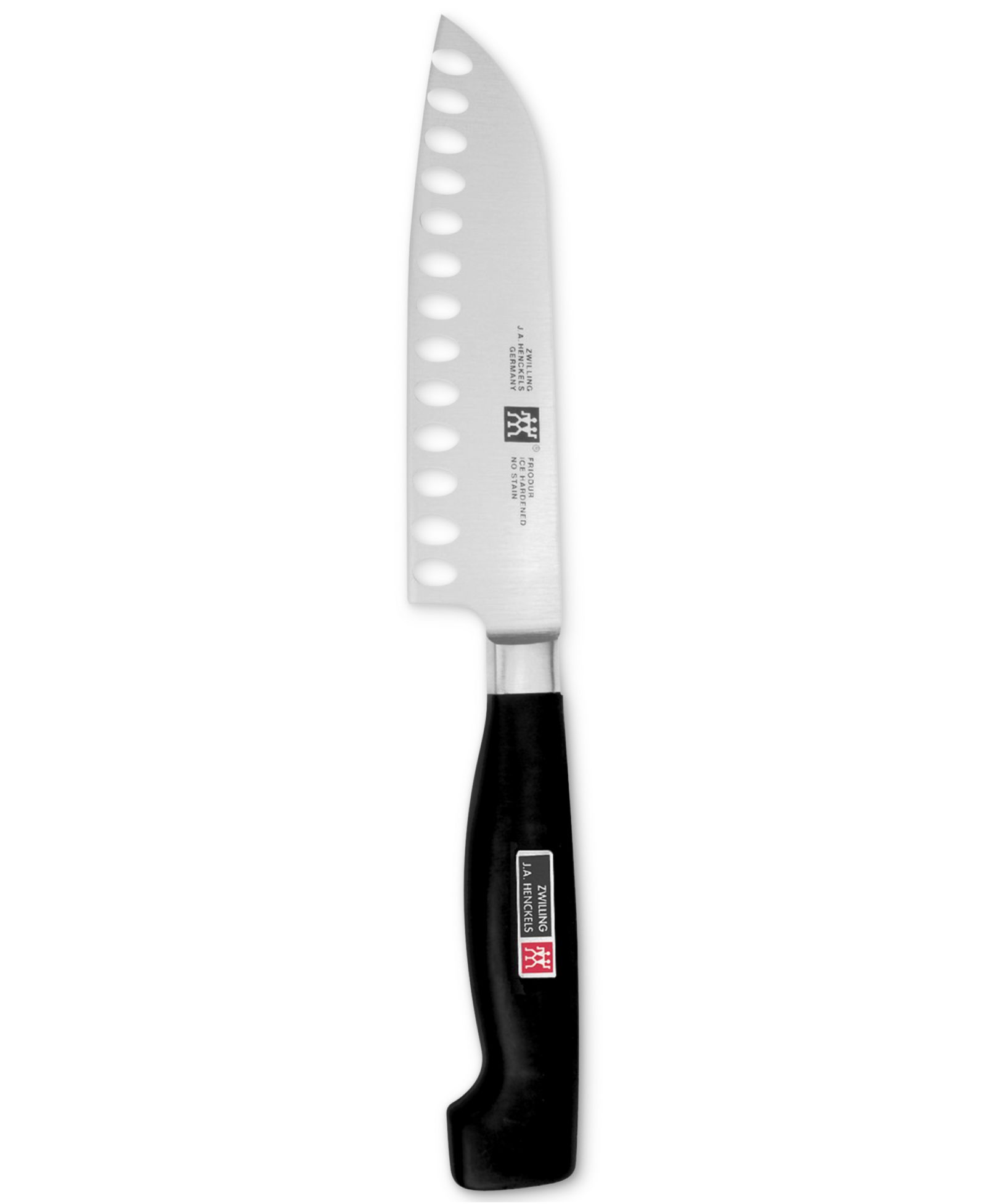 Zwilling Four Star нож Сантоку с полым лезвием, 5.5"
