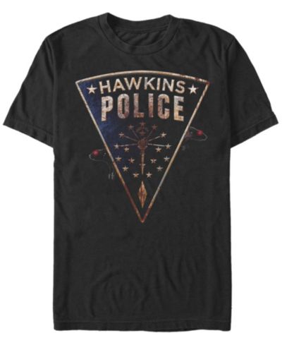 Stranger Things Мужская футболка с принтом Hawkins Police Rats