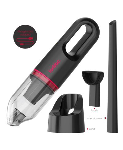 Ручной пылесос Tzumi ionvac, Беспроводной с USB-зарядкой и насадками