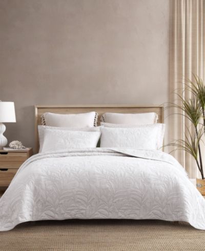 Tommy Bahama Home Solid Costa Sera Cotton Reversible Quilt, King