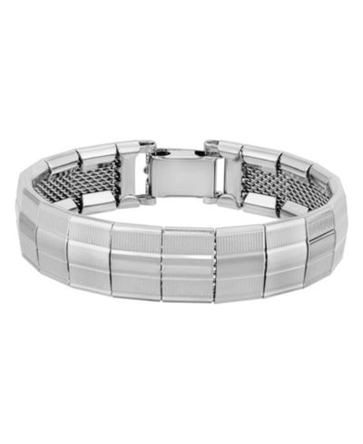 Широкий браслет 2028 Silver-Tone Wide Link