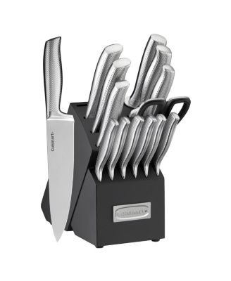 Набор столовых приборов Cuisinart из немецкой нержавеющей стали с полой ручкой, 15 предметов