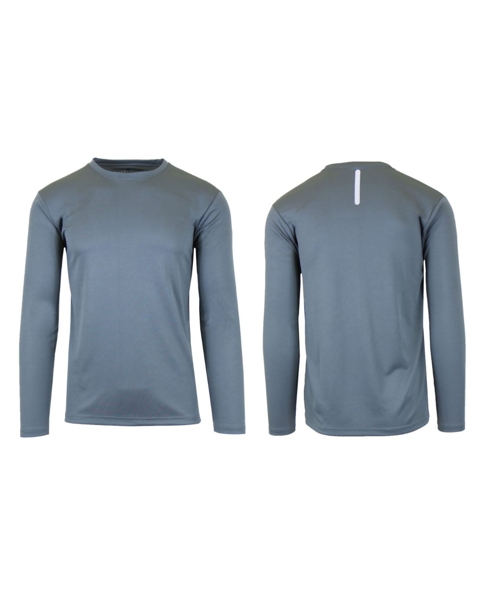 Galaxy By Harvic Men's Long Sleeve Moisture-Wicking Performance Tee