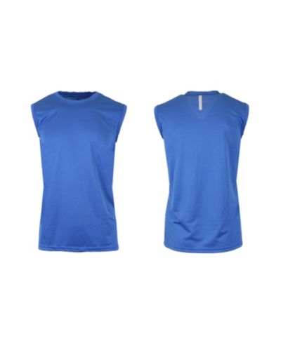 Мужская футболка Galaxy By Harvic Men's Moisture-Wicking Wrinkle Free Performance Muscle Tee